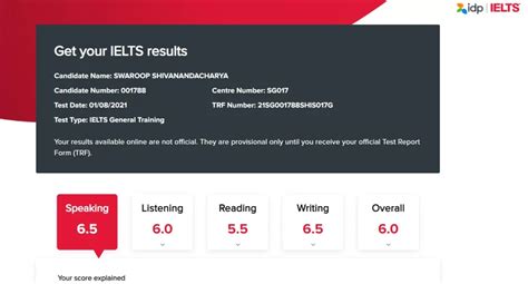 ielts idp check result|Get my IELTS results .